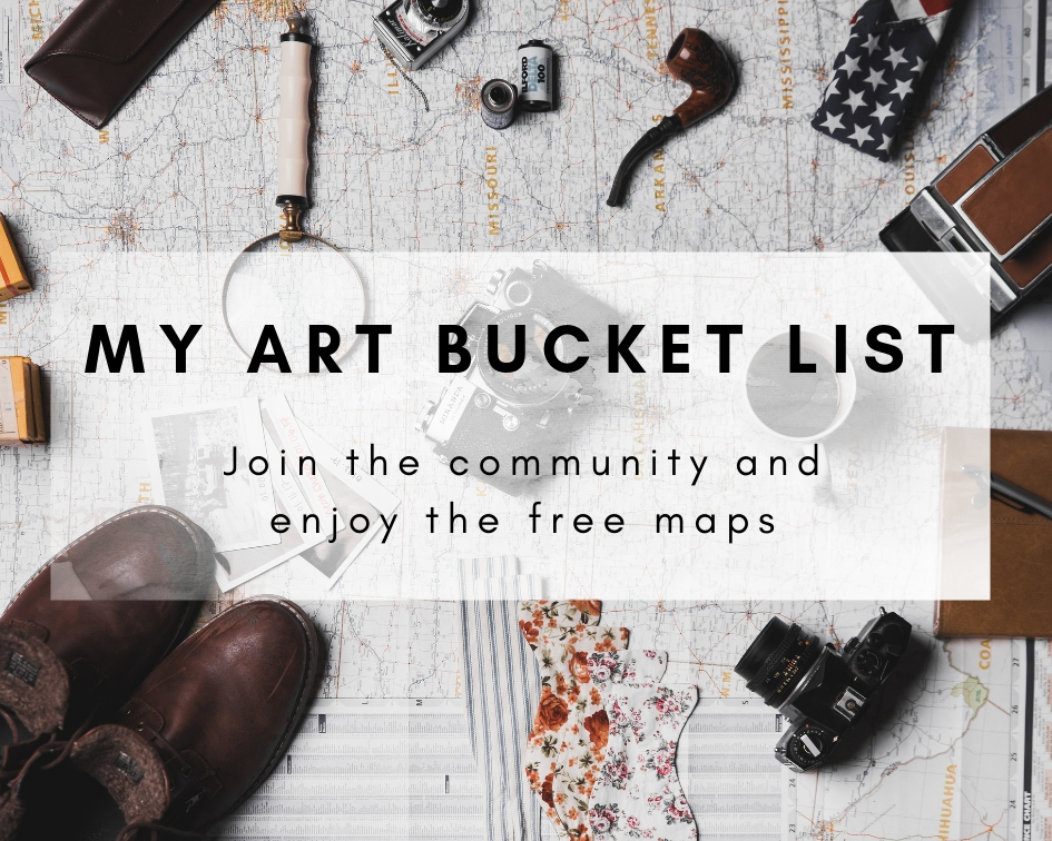 my art bucket list free maps