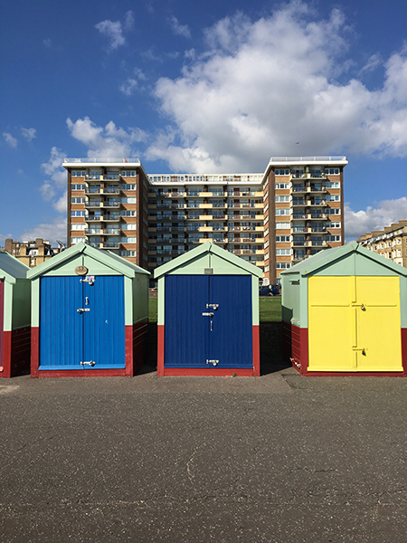 Day trip idea from London: colorful Brighton + a free map! My art bucket list